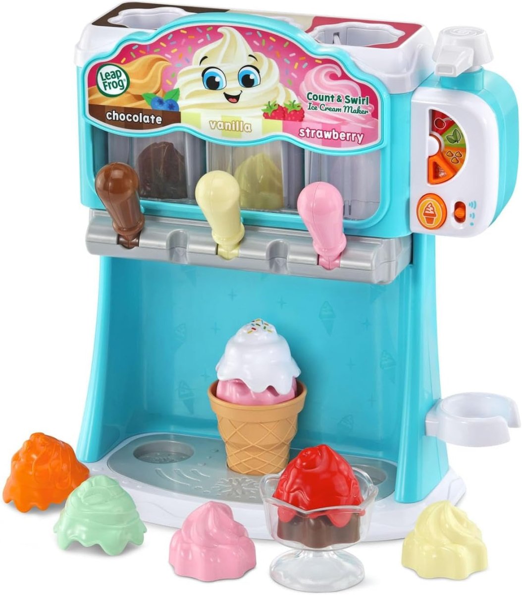 COUNT & SWIRL ICE CREAM MAKER (LFUK) (ARAB) - Premium for Kids in Qatar | Toysaro.com