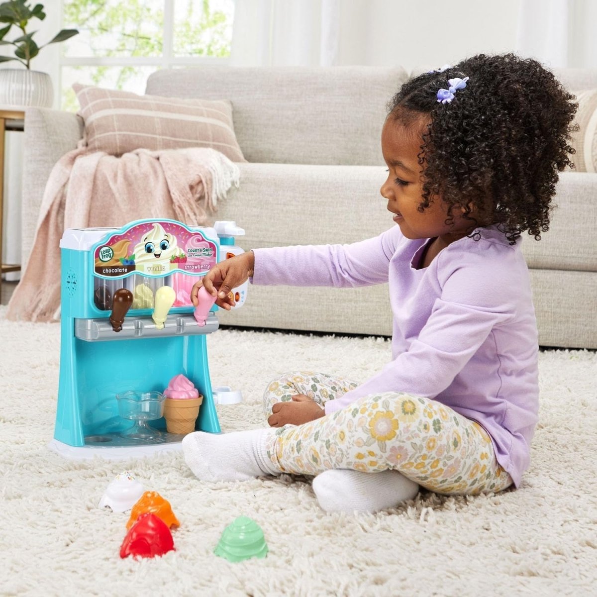 COUNT & SWIRL ICE CREAM MAKER (LFUK) (ARAB) - Premium for Kids in Qatar | Toysaro.com