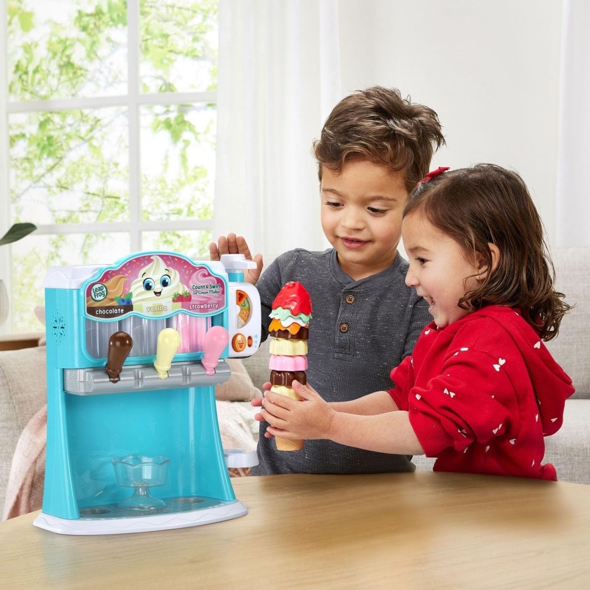 COUNT & SWIRL ICE CREAM MAKER (LFUK) (ARAB) - Premium for Kids in Qatar | Toysaro.com