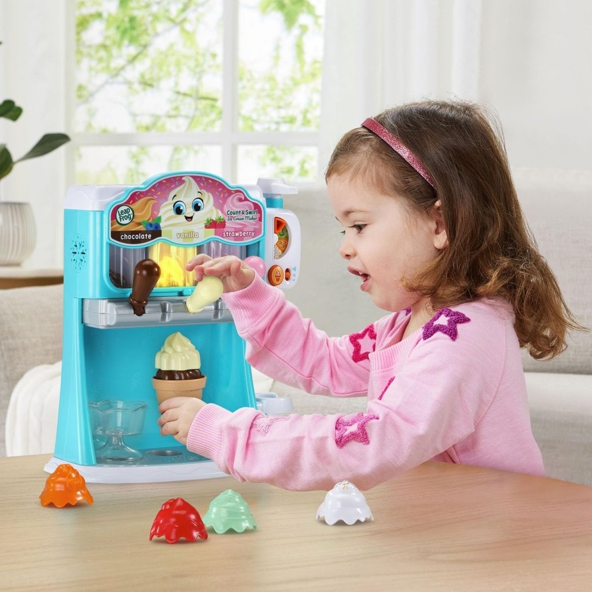 COUNT & SWIRL ICE CREAM MAKER (LFUK) (ARAB) - Premium for Kids in Qatar | Toysaro.com