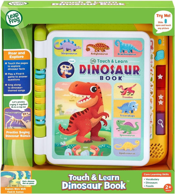 TOUCH & LEARN DINOSAUR BOOK (LFUK) (ARAB) - Premium for Kids in Qatar | Toysaro.com