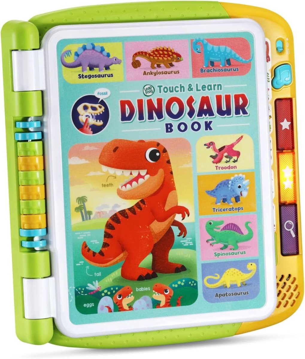 TOUCH & LEARN DINOSAUR BOOK (LFUK) (ARAB) - Premium for Kids in Qatar | Toysaro.com