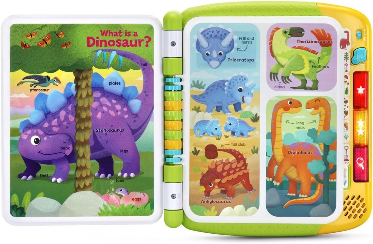 TOUCH & LEARN DINOSAUR BOOK (LFUK) (ARAB) - Premium for Kids in Qatar | Toysaro.com