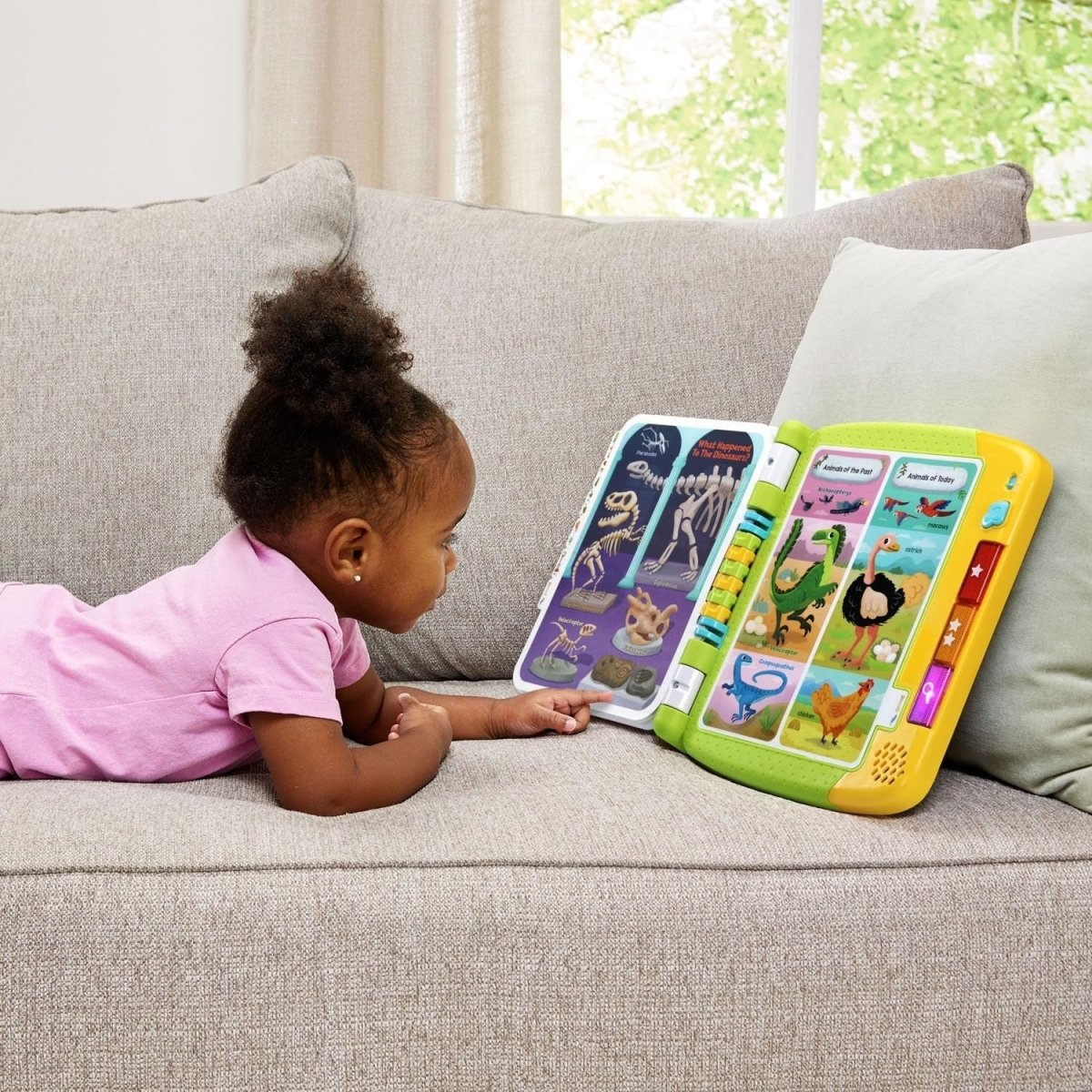 TOUCH & LEARN DINOSAUR BOOK (LFUK) (ARAB) - Premium for Kids in Qatar | Toysaro.com