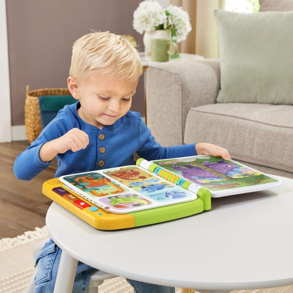 TOUCH & LEARN DINOSAUR BOOK (LFUK) (ARAB) - Premium for Kids in Qatar | Toysaro.com