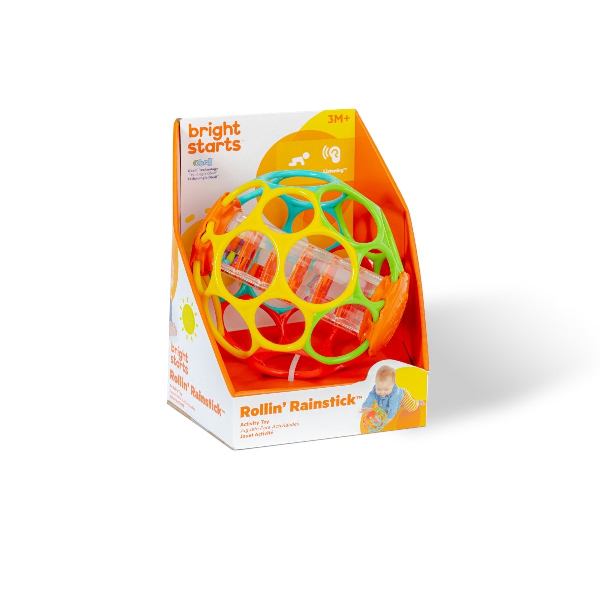 ROLLIN' RAINSTICK RATTLE - Premium for Kids in Qatar | Toysaro.com