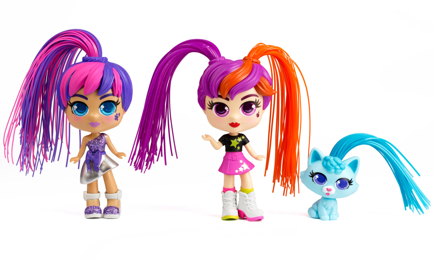 SILVERLIT CURLIGIRLS DOLLS - PETS