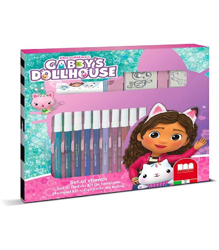 GABBYS DOLL HOUSE 18 FELT - TIP PENS - Premium for Kids in Qatar | Toysaro.com