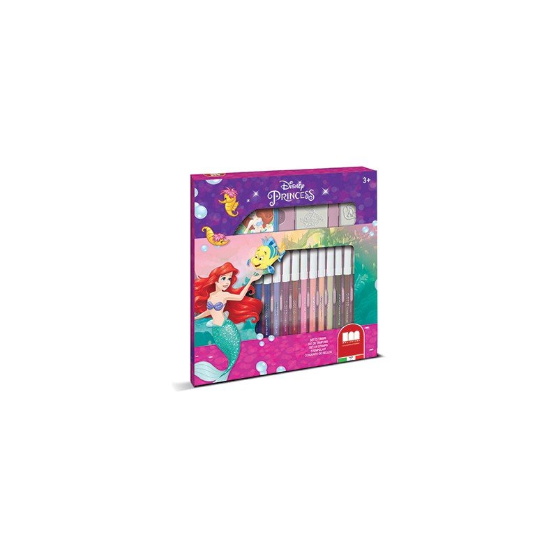 LITTLE MERMAID PRINCESS 18 FELT - TIP PENS - Premium for Kids in Qatar | Toysaro.com