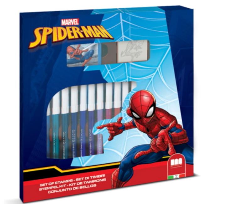 SPIDEY & FRIENDS 18 FELT - TIP PENS - Premium for Kids in Qatar | Toysaro.com