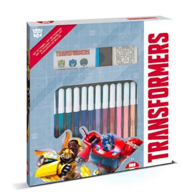 TRANSFORMERS 18 FELT - TIP PENS - Premium for Kids in Qatar | Toysaro.com
