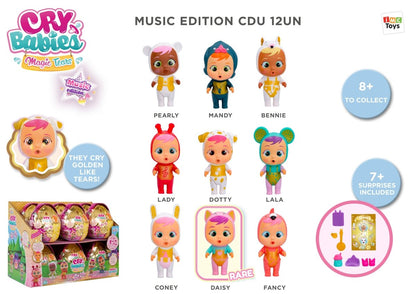 CRT BABIES MAGIC TEARS MUSIC EDITION 12PC DISPLAY - Premium for Kids in Qatar | Toysaro.com