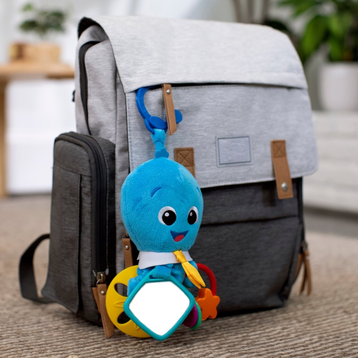 BABY EINSTEIN™ ACTIVITY ARMS OCTOPUS TAKE - ALONG TOY - Premium for Kids in Qatar | Toysaro.com