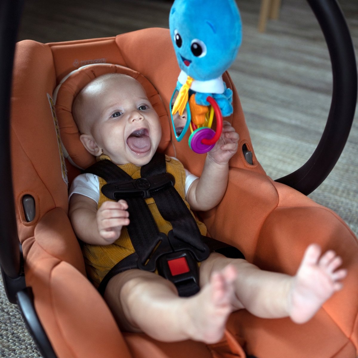 BABY EINSTEIN™ ACTIVITY ARMS OCTOPUS TAKE - ALONG TOY - Premium for Kids in Qatar | Toysaro.com