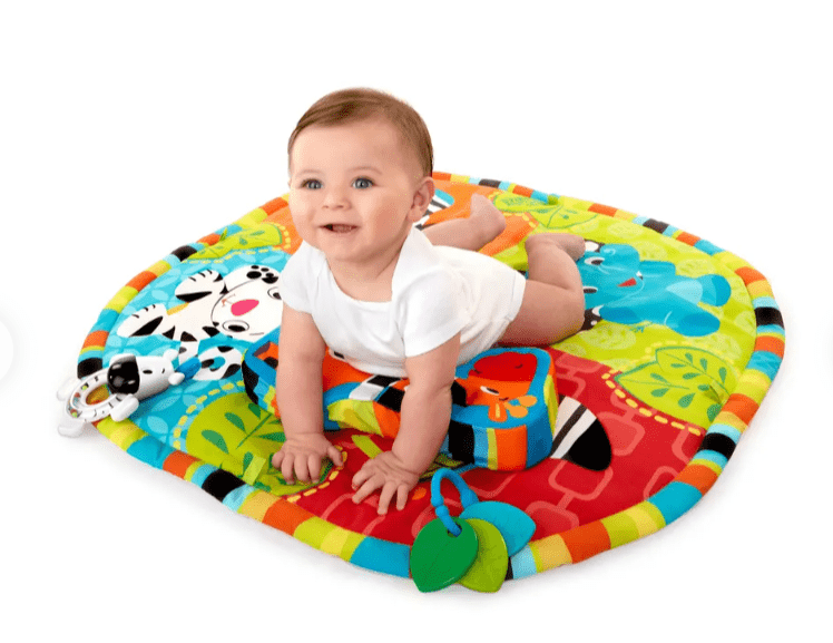 BRIGHT STARTS™ START YOUR SENSES SPOTS & STRIPES SAFARI GYM - Premium for Kids in Qatar | Toysaro.com