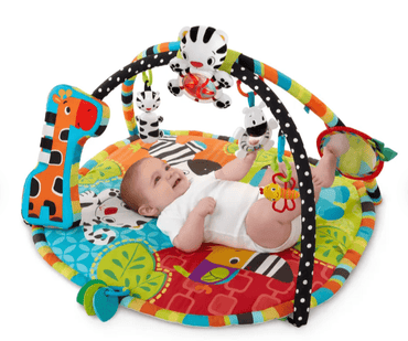 BRIGHT STARTS™ START YOUR SENSES SPOTS & STRIPES SAFARI GYM - Premium for Kids in Qatar | Toysaro.com