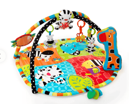 BRIGHT STARTS™ START YOUR SENSES SPOTS & STRIPES SAFARI GYM - Premium for Kids in Qatar | Toysaro.com