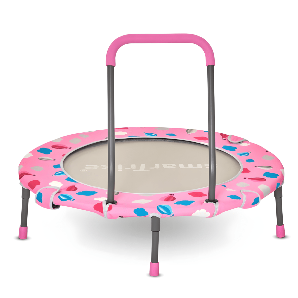 SMARTRIKE - ACTIVITY CENTER 3IN1 TRAMPOLINE™ - PINK - Premium for Kids in Qatar | Toysaro.com