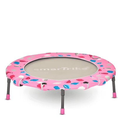 SMARTRIKE - ACTIVITY CENTER 3IN1 TRAMPOLINE™ - PINK - Premium for Kids in Qatar | Toysaro.com