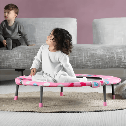 SMARTRIKE - ACTIVITY CENTER 3IN1 TRAMPOLINE™ - PINK - Premium for Kids in Qatar | Toysaro.com