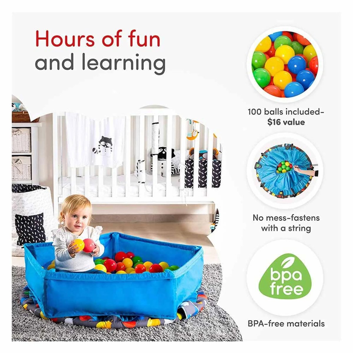SMARTRIKE - ACTIVITY CENTER 3IN1 TRAMPOLINE™ - DARK BLUE - Premium for Kids in Qatar | Toysaro.com