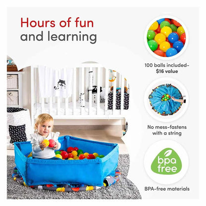 SMARTRIKE - ACTIVITY CENTER 3IN1 TRAMPOLINE™ - DARK BLUE - Premium for Kids in Qatar | Toysaro.com