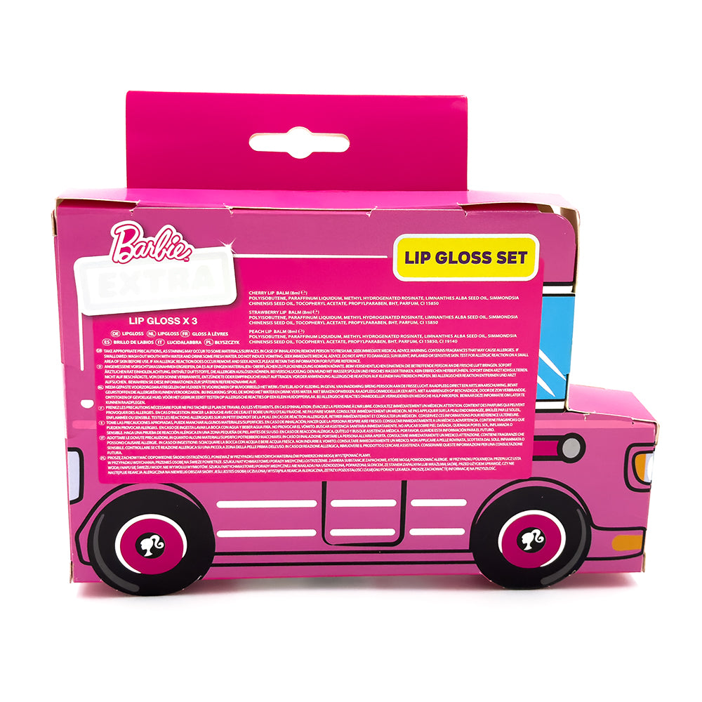 RMS UK  BARBIE EXTRA LIP GLOSS PK 3