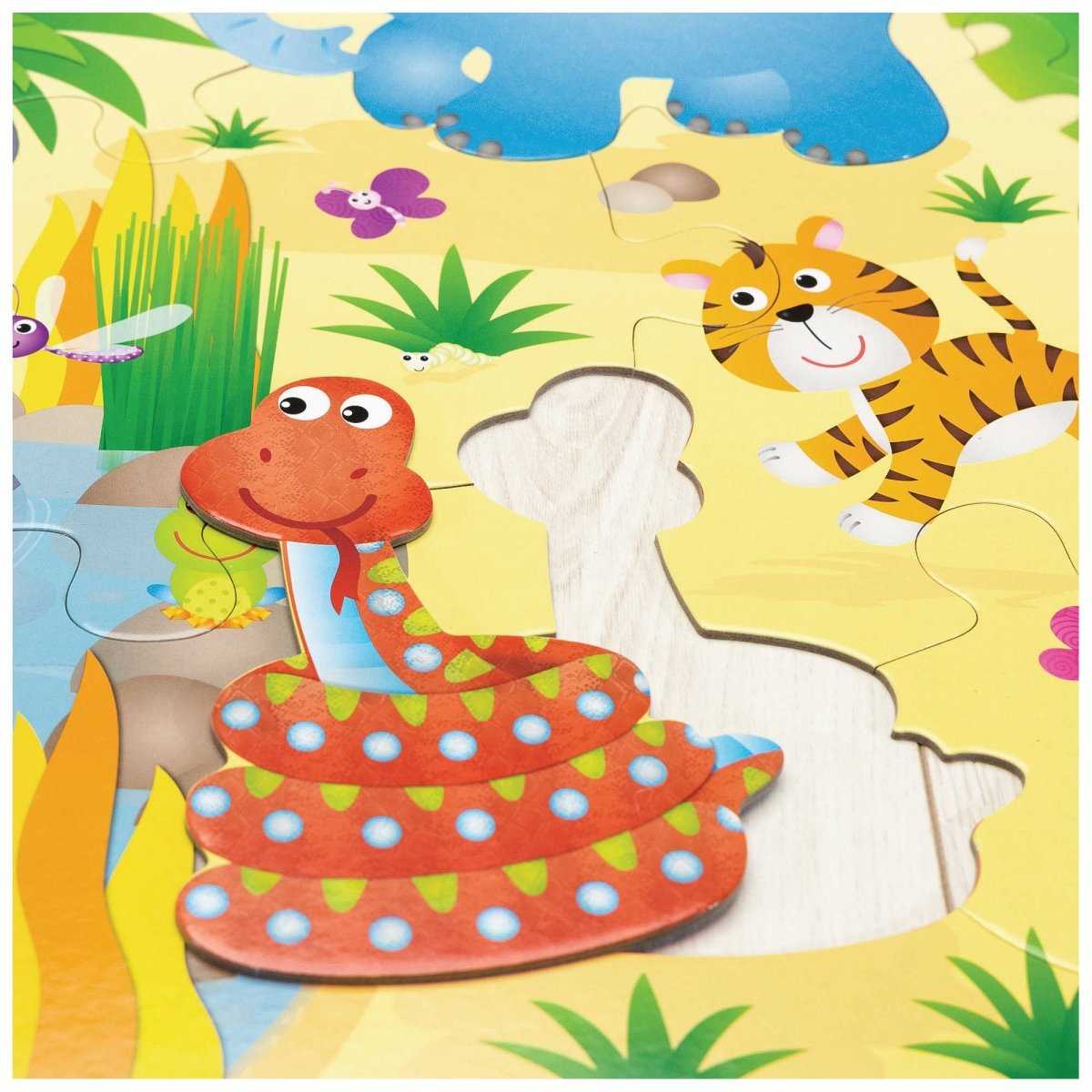 GALT GIANT FLOOR PUZZLE - JUNGLE - Premium for Kids in Qatar | Toysaro.com