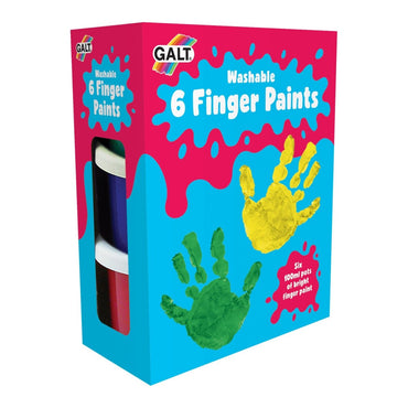 6 WASHABLE FINGER PAINTS - Premium for Kids in Qatar | Toysaro.com