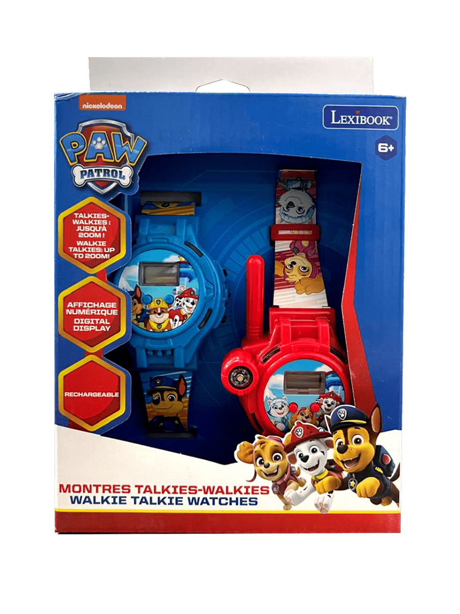 PAW PATROL DIGITAL WATCH WITH WALKIE TALKIE 200M - Premium for Kids in Qatar | Toysaro.com