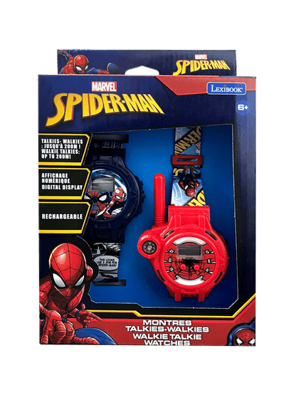 SPIDERMAN DIGITAL WATCH WITH WALKIE TALKIE 200M - Premium for Kids in Qatar | Toysaro.com
