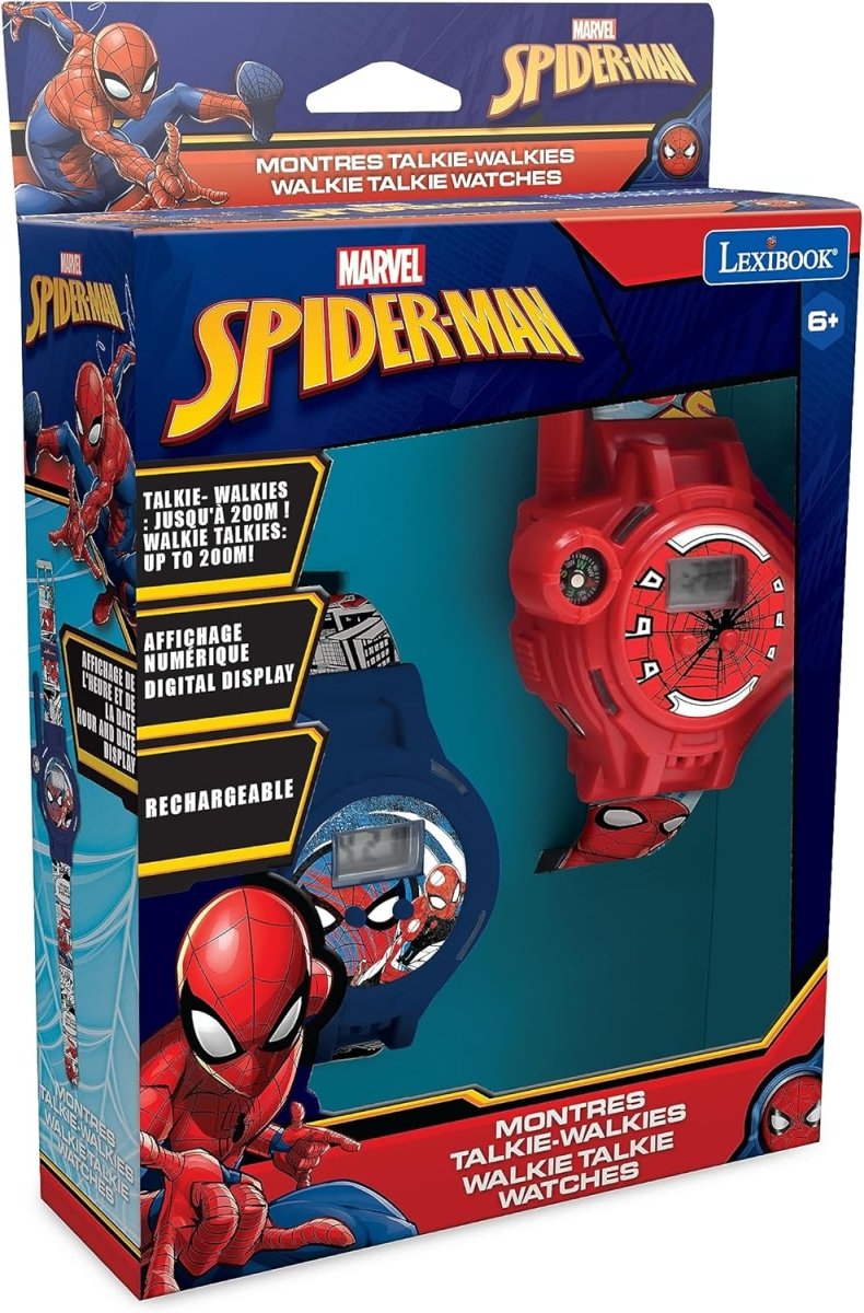 SPIDERMAN DIGITAL WATCH WITH WALKIE TALKIE 200M - Premium for Kids in Qatar | Toysaro.com
