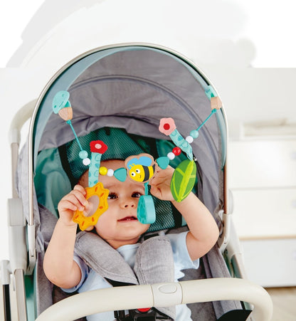 Hape Bumblebee Stroller & Crib Pram Chain - Premium for Kids in Qatar | Toysaro.com