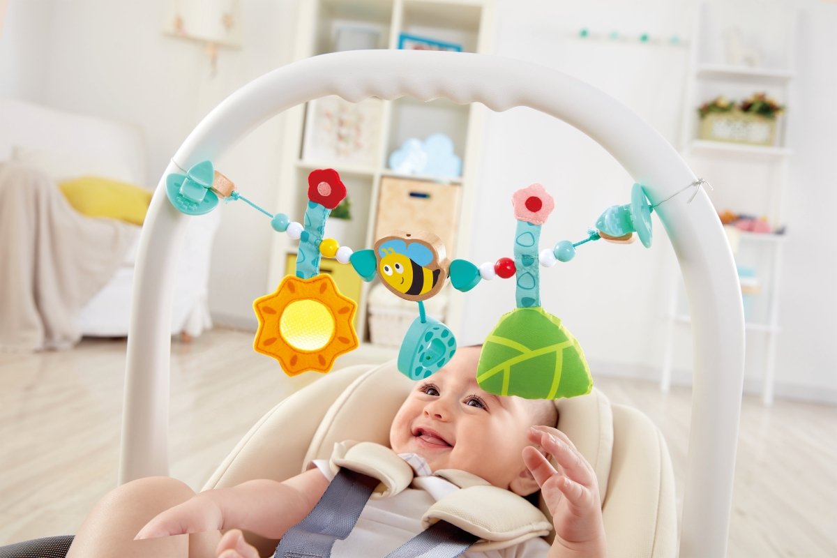 Hape Bumblebee Stroller & Crib Pram Chain - Premium for Kids in Qatar | Toysaro.com