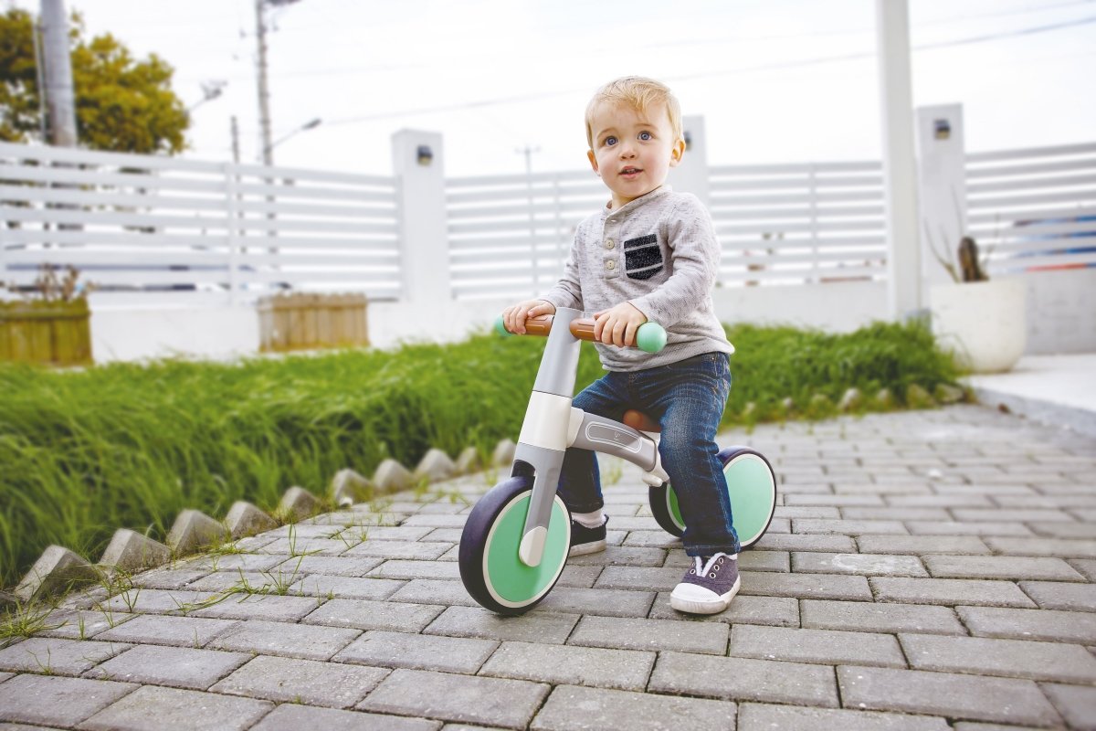 Hape First Ride Balance Bike Light Green - Premium for Kids in Qatar | Toysaro.com