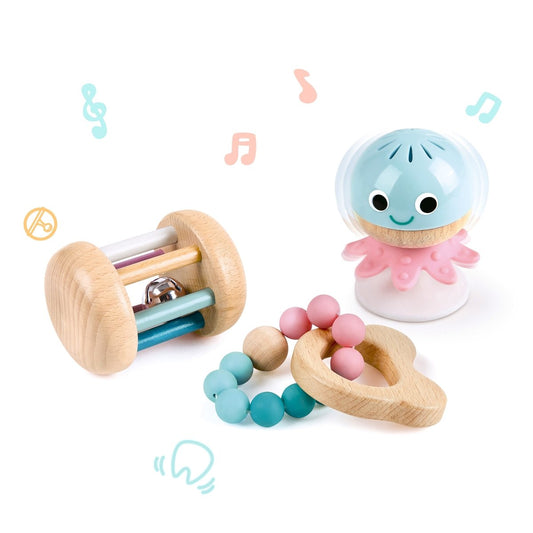 Hape Baby - to - Toddler Sensory Gift Set - Premium for Kids in Qatar | Toysaro.com