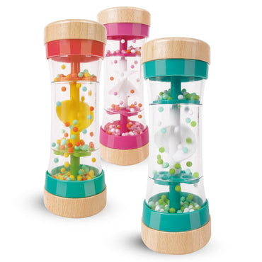 Hape Beaded Raindrops Rainmaker, 0M+, Pink - Premium for Kids in Qatar | Toysaro.com