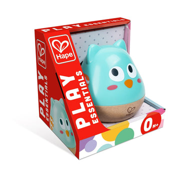 Hape Owl Musical Wobbler, 0M+, Blue - Premium for Kids in Qatar | Toysaro.com