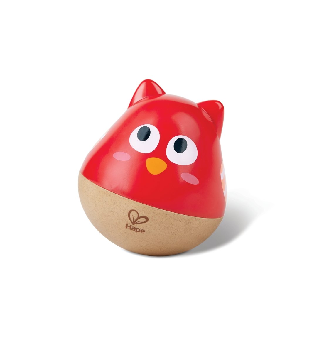 Hape Owl Musical Wobbler, 0M+, Red - Premium for Kids in Qatar | Toysaro.com