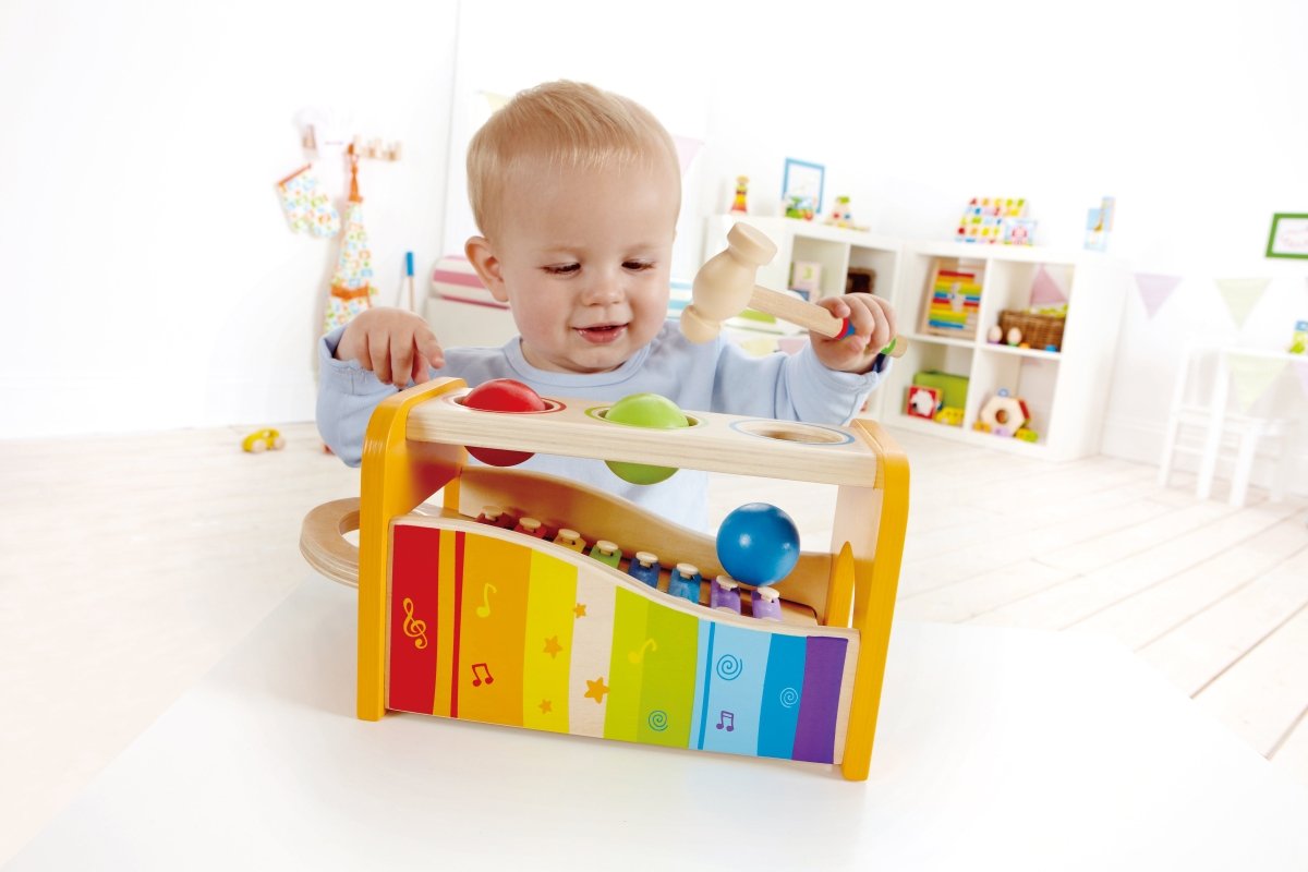 Hape Pound And Tap Bench - Premium for Kids in Qatar | Toysaro.com