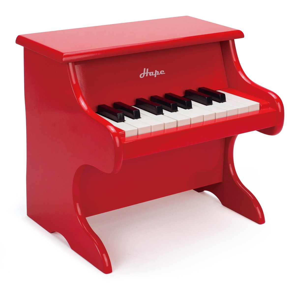 Hape Mini Playful Piano Musical Instrument Red - Premium for Kids in Qatar | Toysaro.com