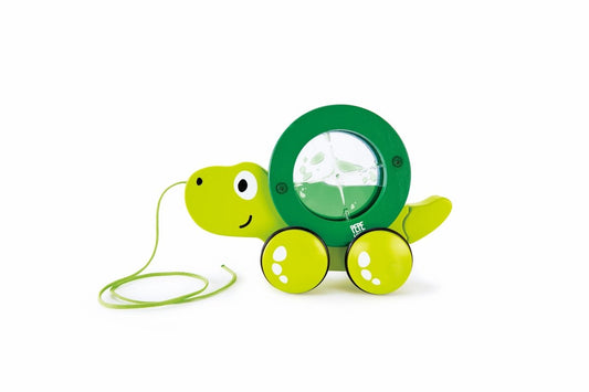 Hape Pepe & Friends Tito Push & Pull Along Toy - Premium for Kids in Qatar | Toysaro.com