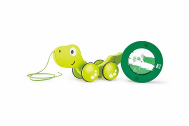 Hape Pepe & Friends Tito Push & Pull Along Toy - Premium for Kids in Qatar | Toysaro.com