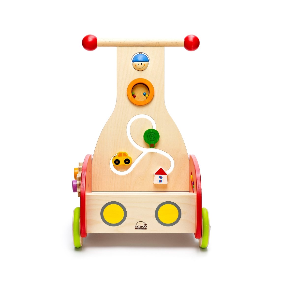 Hape Wonder Walker Push and Pull Wooden Toy - Premium for Kids in Qatar | Toysaro.com