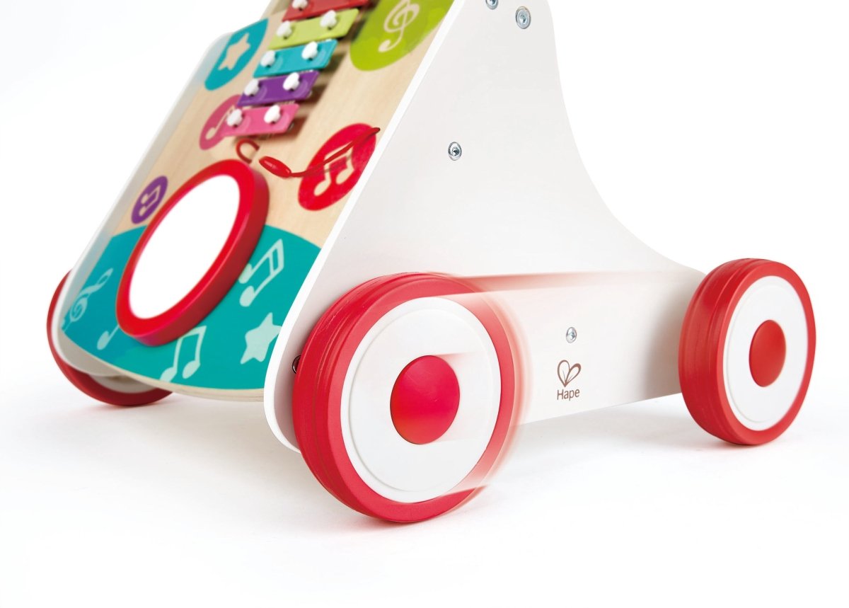 Hape Wooden First Musical Walker - Premium for Kids in Qatar | Toysaro.com