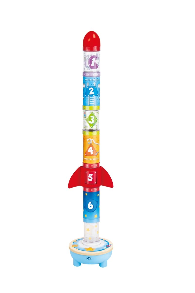 Hape Air - Powered Rocket Ball Air Stacker - Premium for Kids in Qatar | Toysaro.com