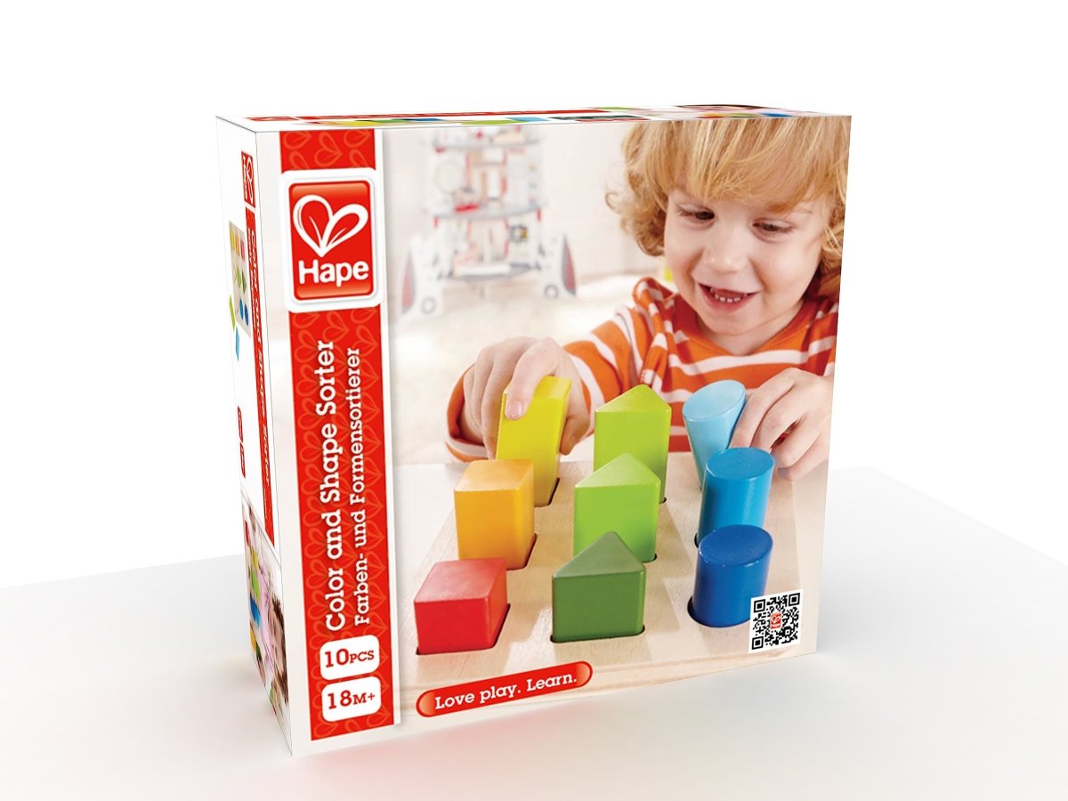 COLOR AND SHAPE SORTER - Premium for Kids in Qatar | Toysaro.com