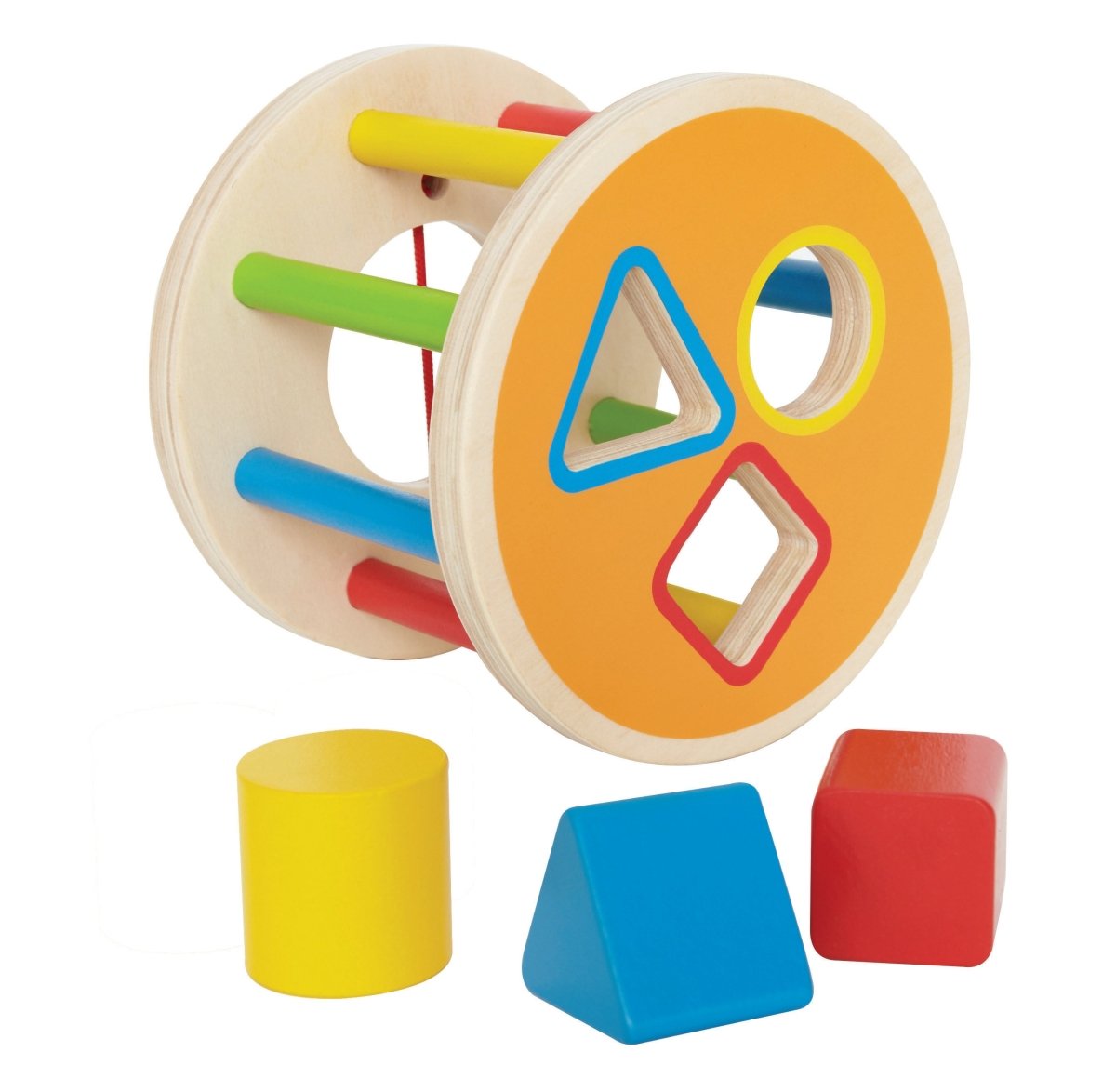 1 - 2 - 3 Shape Sorter - Premium for Kids in Qatar | Toysaro.com