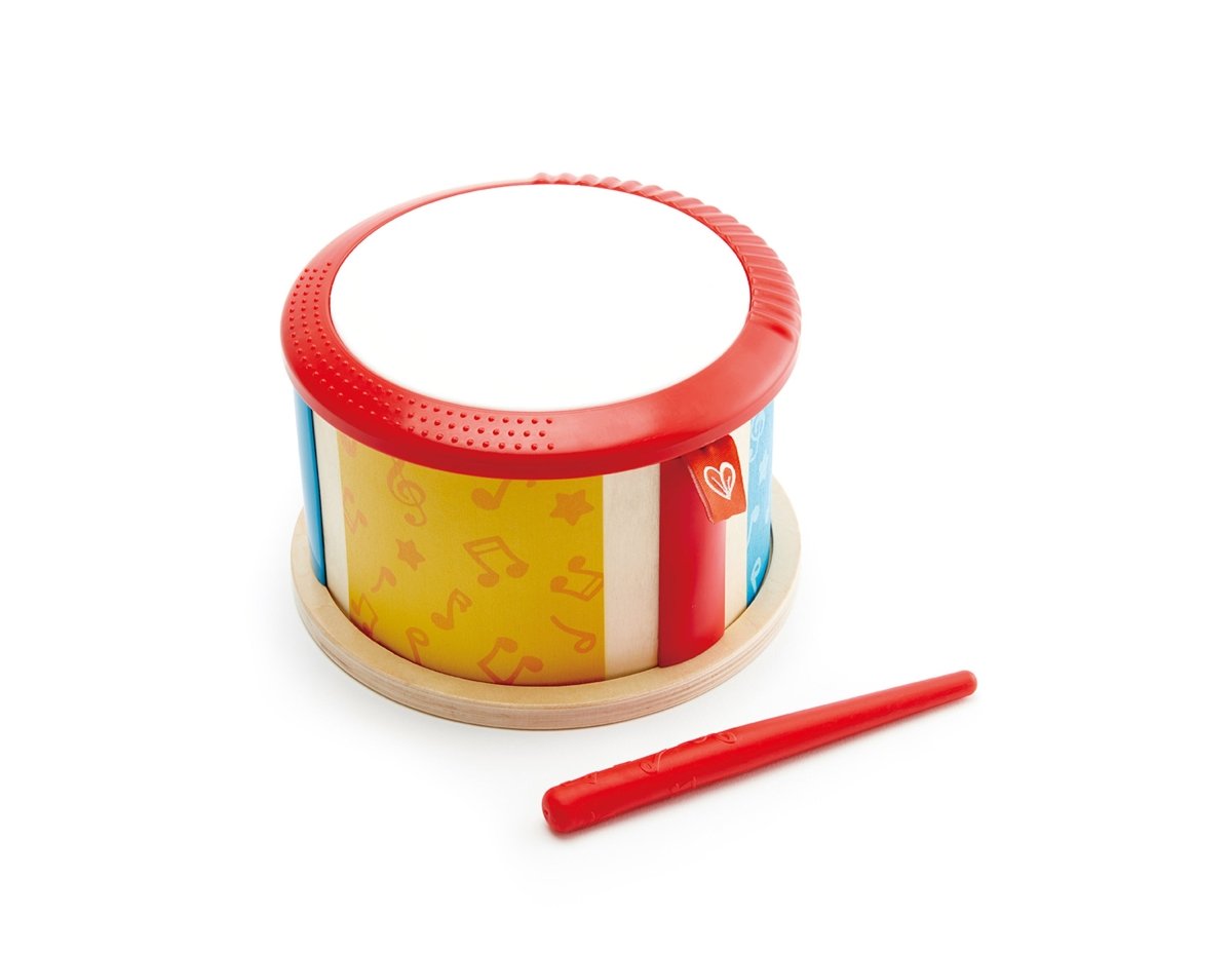 Hape Double - Sided Musical Drum w/ Stick - Premium for Kids in Qatar | Toysaro.com