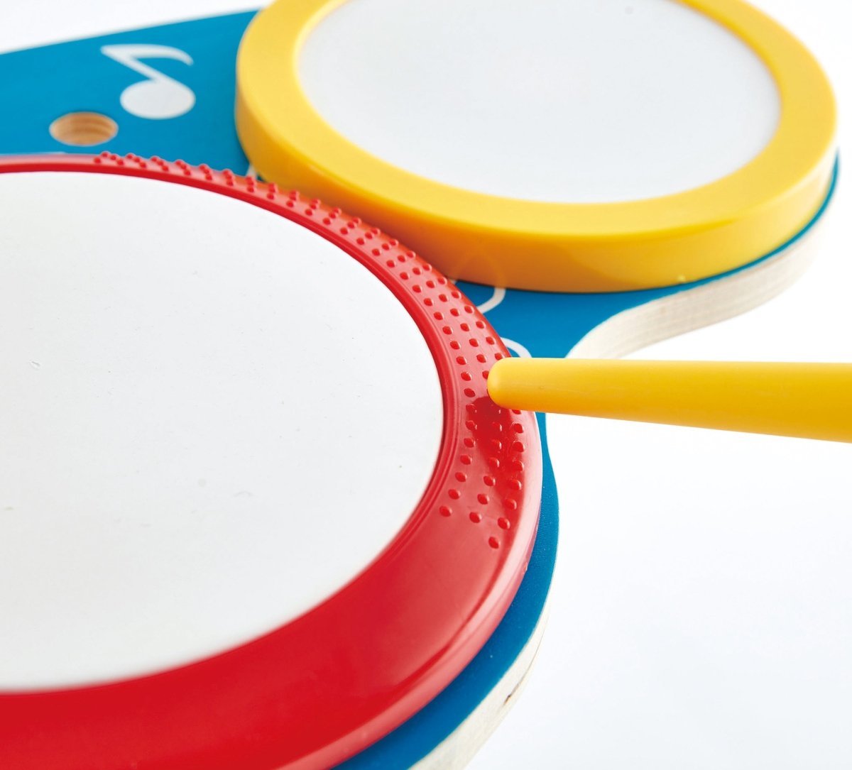 Hape Wooden Drum & Cymbal Musical Set - Premium for Kids in Qatar | Toysaro.com